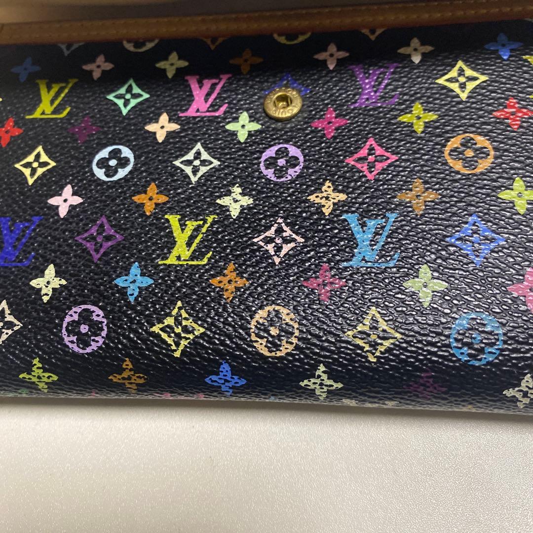 Louis Vuitton マルチカラー 三つ折り財布