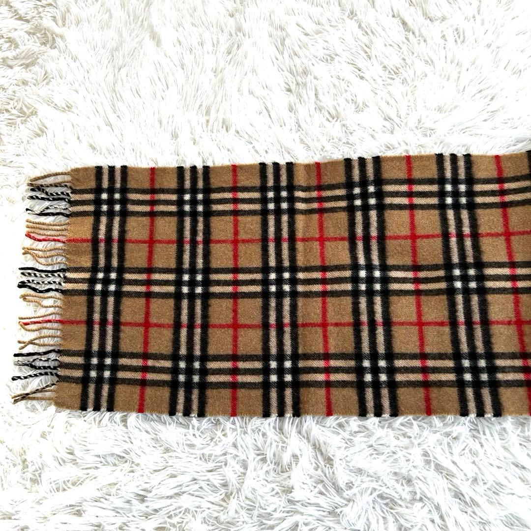 Burberrys of London カシミヤ100% ノバチェック マフラー