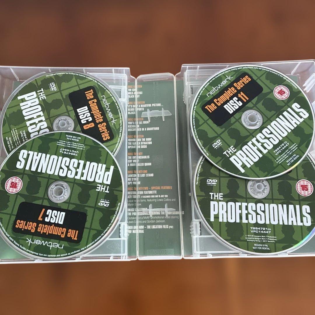 TVドラマ THE PROFESSIONALS CI5 ANNUAL&DVD