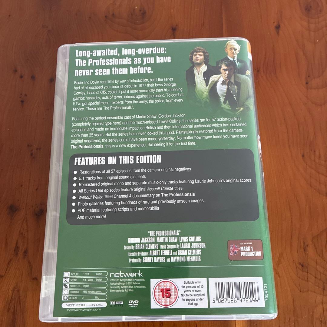 TVドラマ THE PROFESSIONALS CI5 ANNUAL&DVD