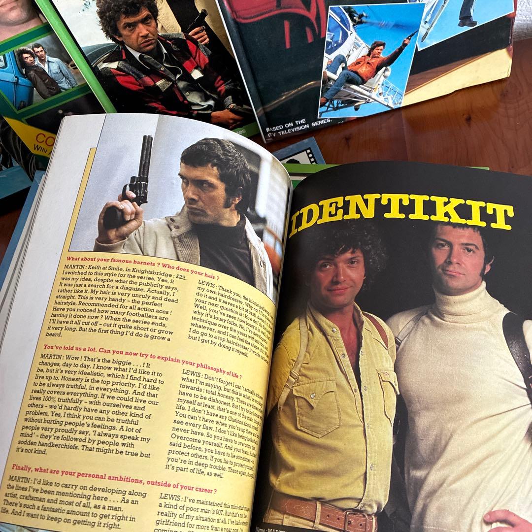 TVドラマ THE PROFESSIONALS CI5 ANNUAL&DVD