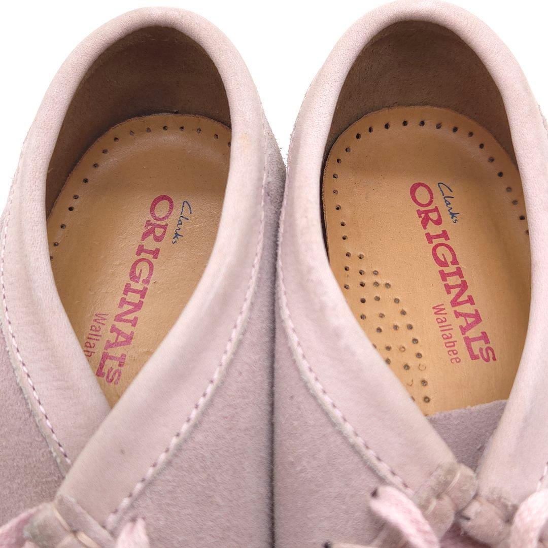 Clarks クラークス レザーブーツ ワラビーブーツ UK5.5D