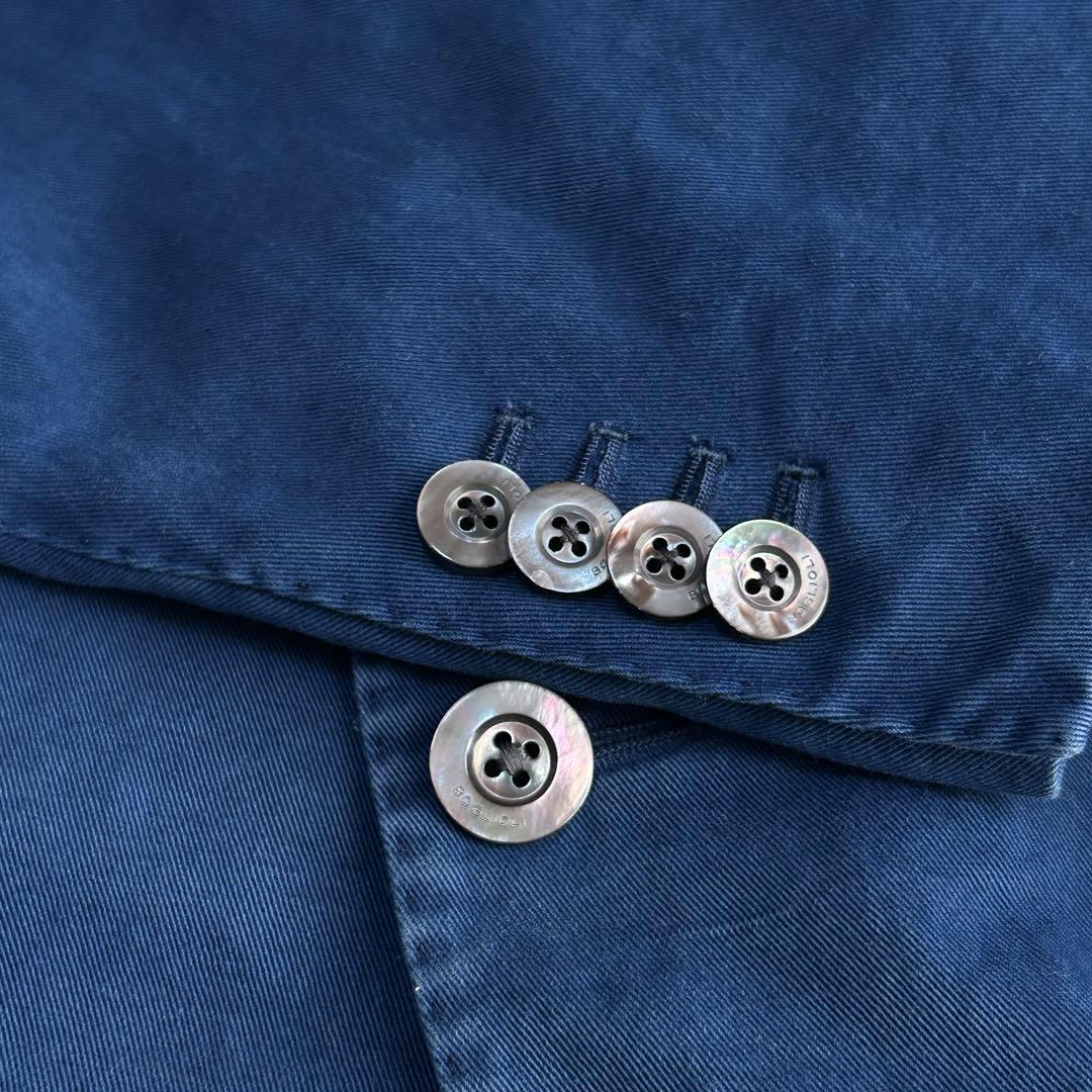 美品 ボリオリ COAT コットン リネン アンコン ジャケット46 イタリア製
