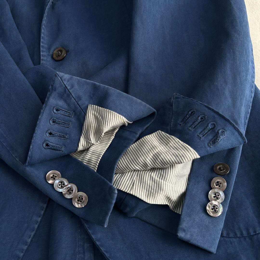 美品 ボリオリ COAT コットン リネン アンコン ジャケット46 イタリア製