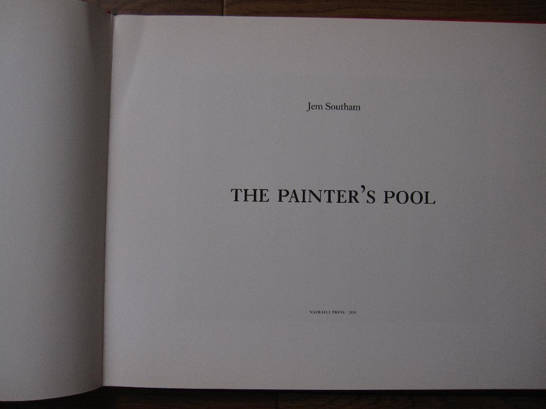 The Painter's Pool　Jem Southam 　ジェム・ソーサム