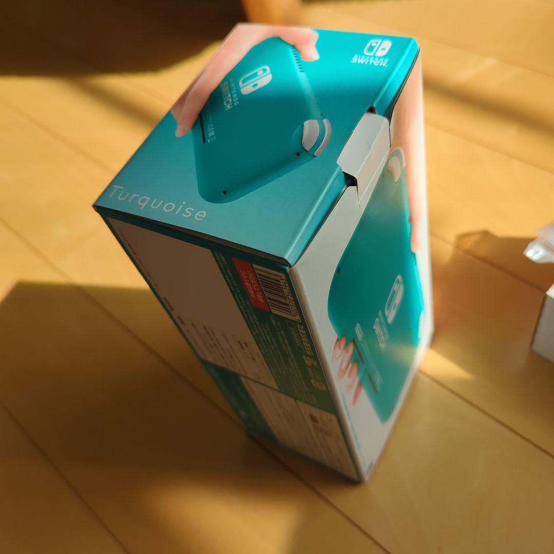 テ*イ様 Nintendo Switch Lite ターコイズ 本体 箱 AC付
