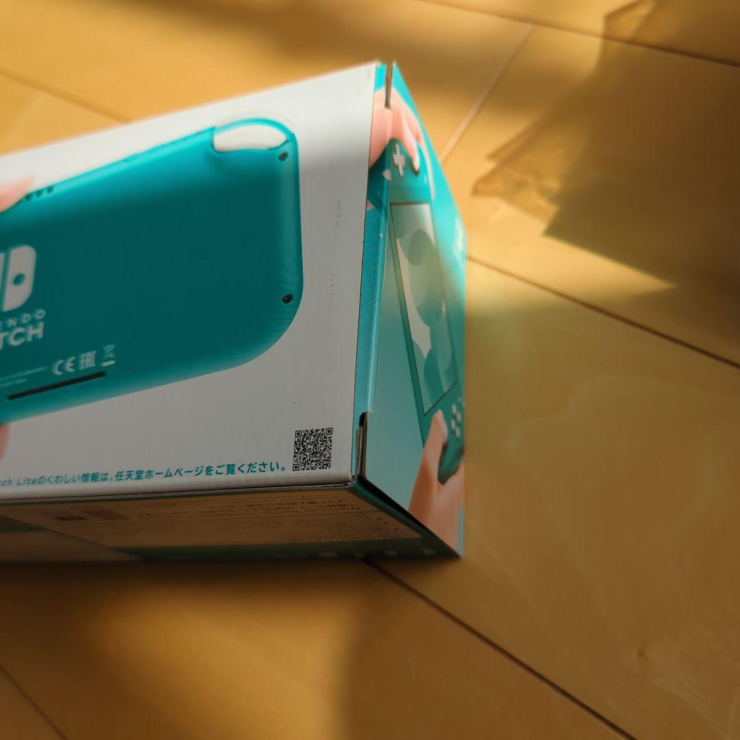 テ*イ様 Nintendo Switch Lite ターコイズ 本体 箱 AC付