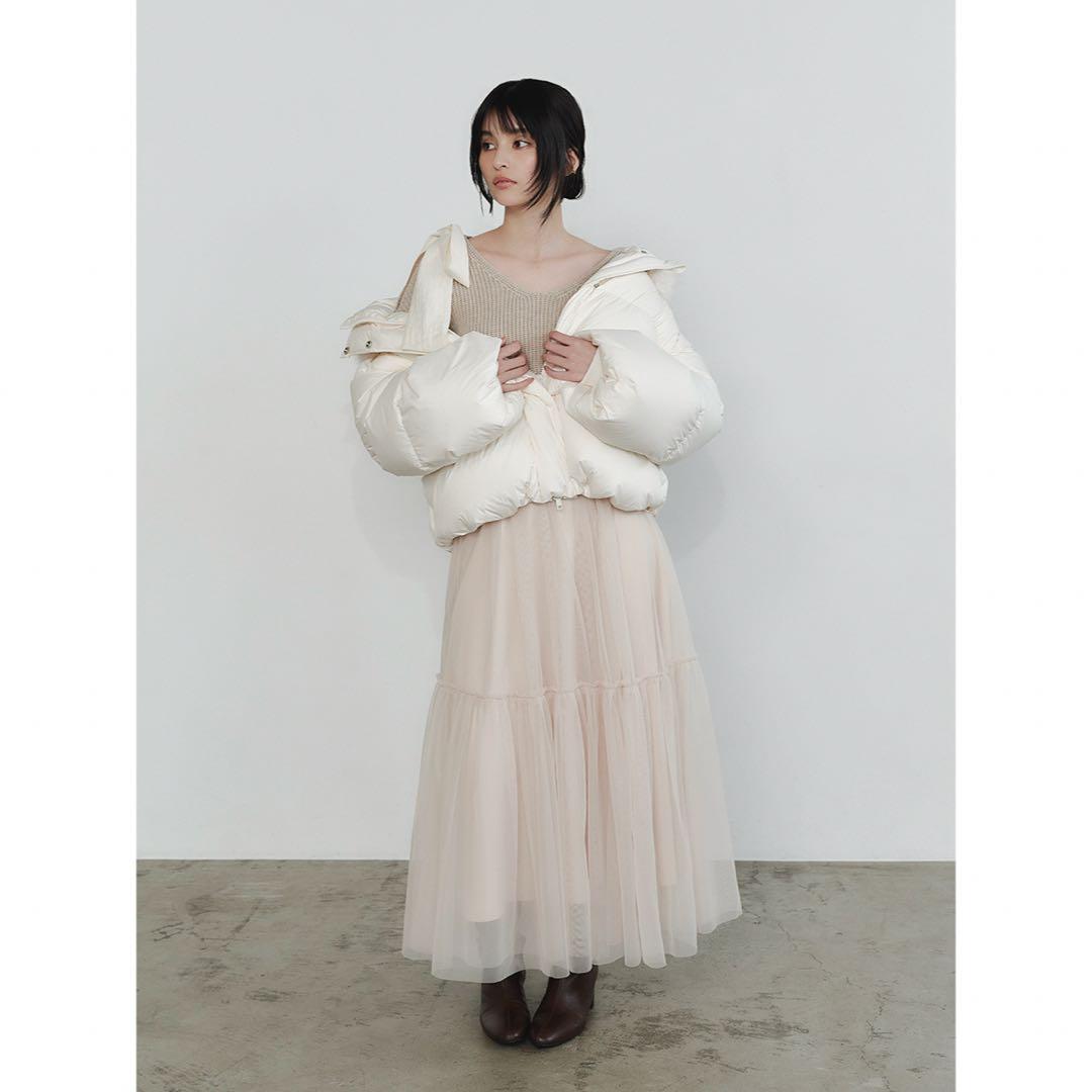 FRAYI.D フレイアイディー リボンニットプル＆チュールスカートセット