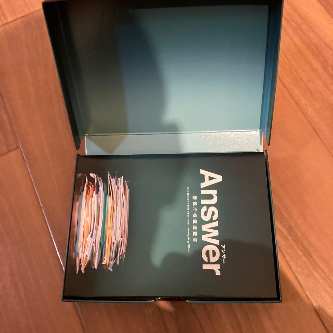 Answer 警視庁検証捜査官 DVD-BOX〈5枚組〉