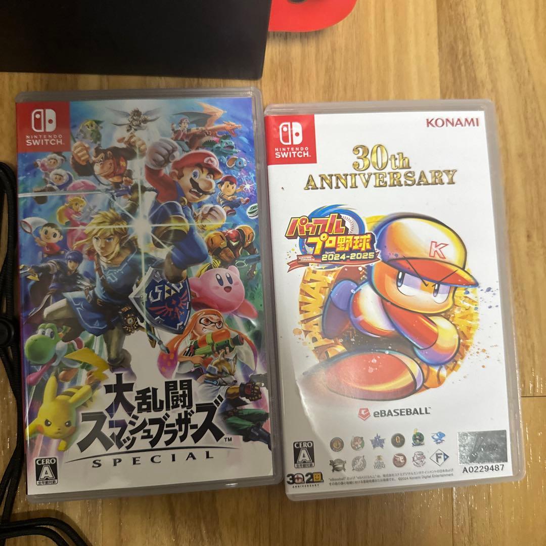 Switch 本体　ワイヤレスコントローラー&ソフト付き