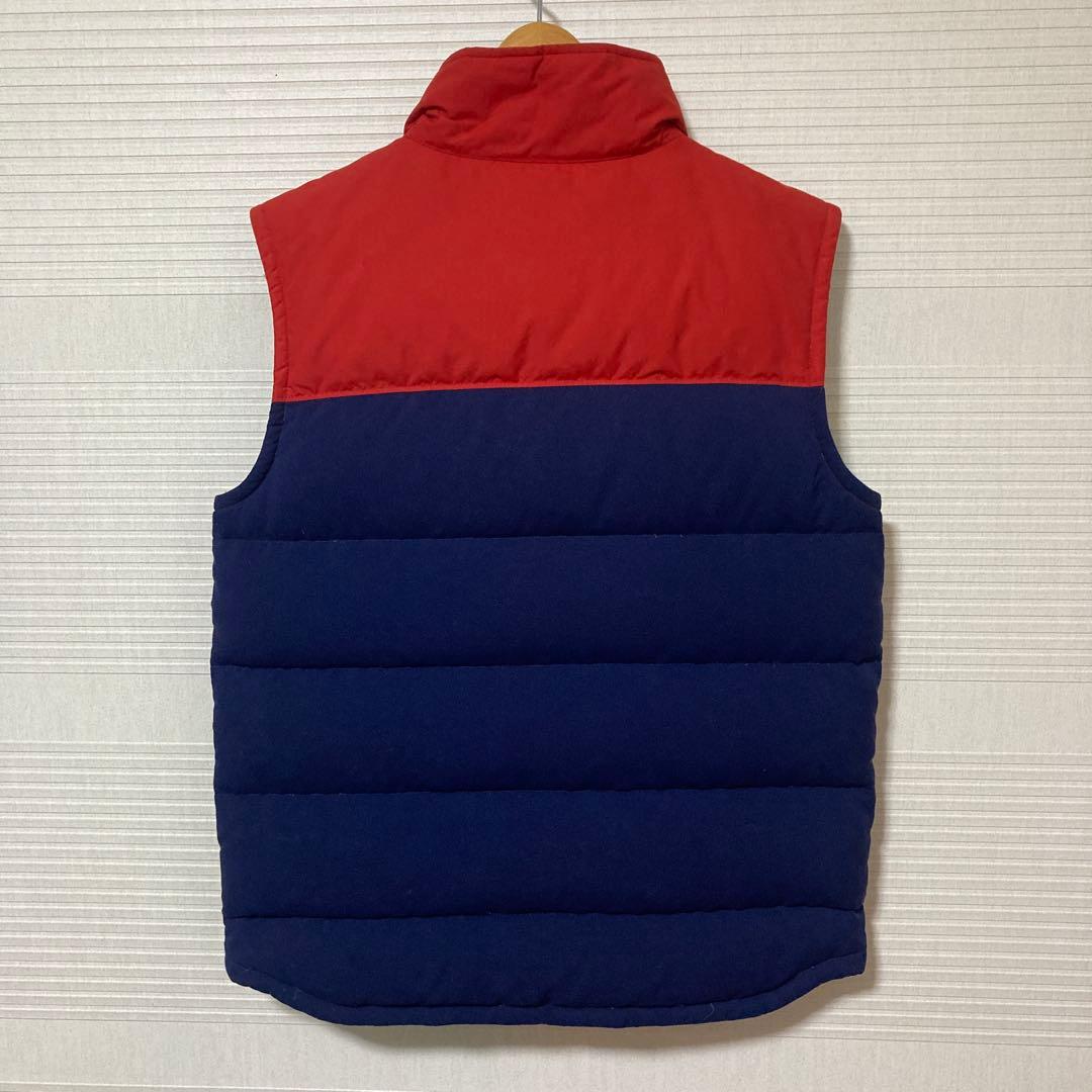patagonia パタゴニア ビビーダウンベスト Mサイズ ネイビー/レッド