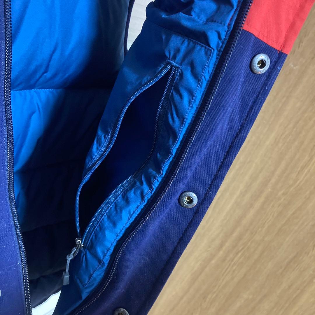 patagonia パタゴニア ビビーダウンベスト Mサイズ ネイビー/レッド