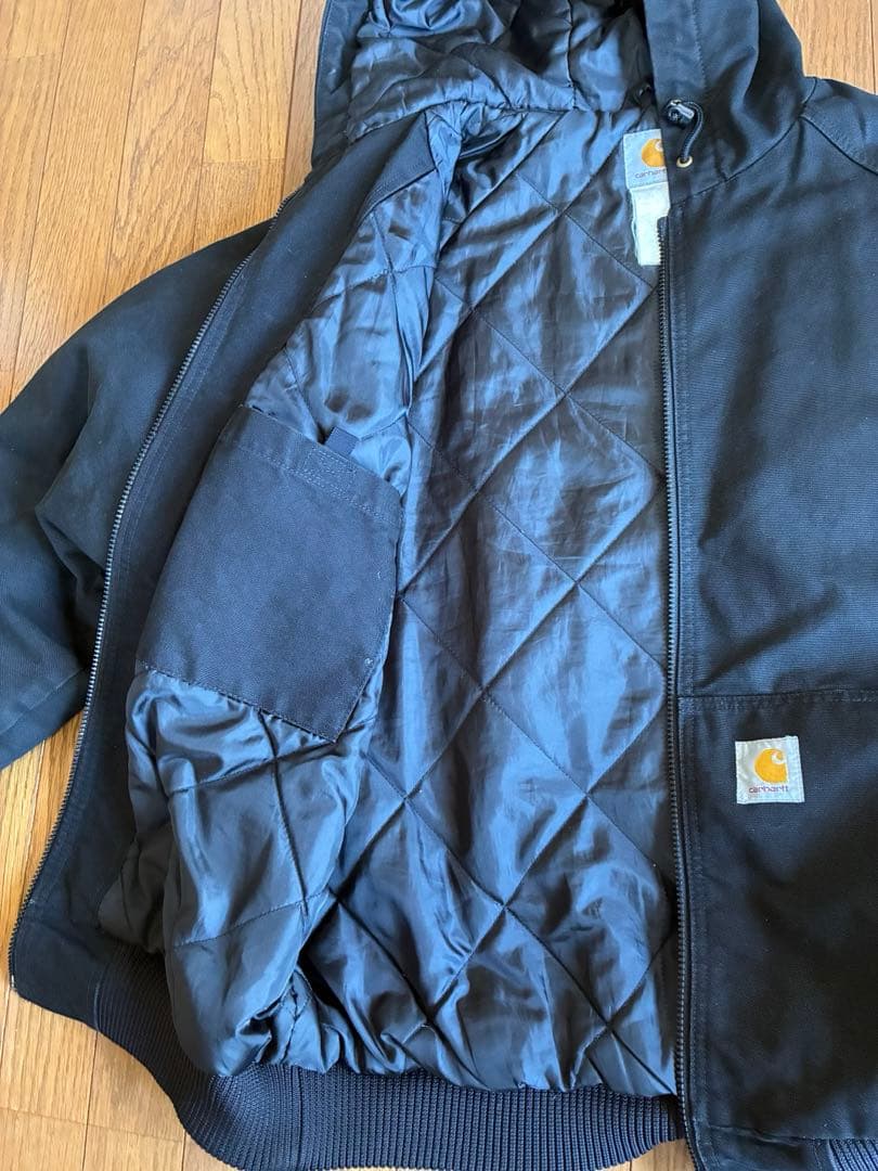 Carhartt アクティブジャケット ブラック XLサイズ