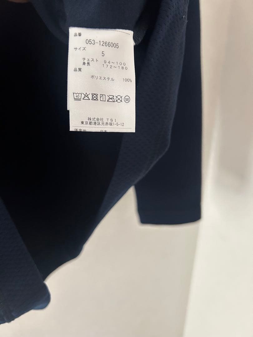 パーリーゲイツ size5 モックネック　メンズ　L 日本製