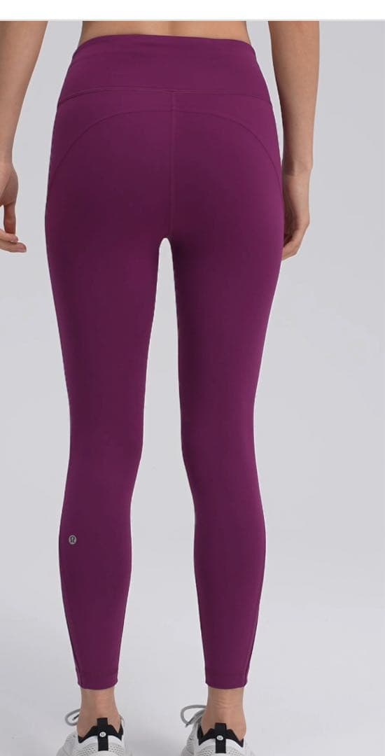 lululemonWunderTrainメッシュパネハイライズタイツ24インチ