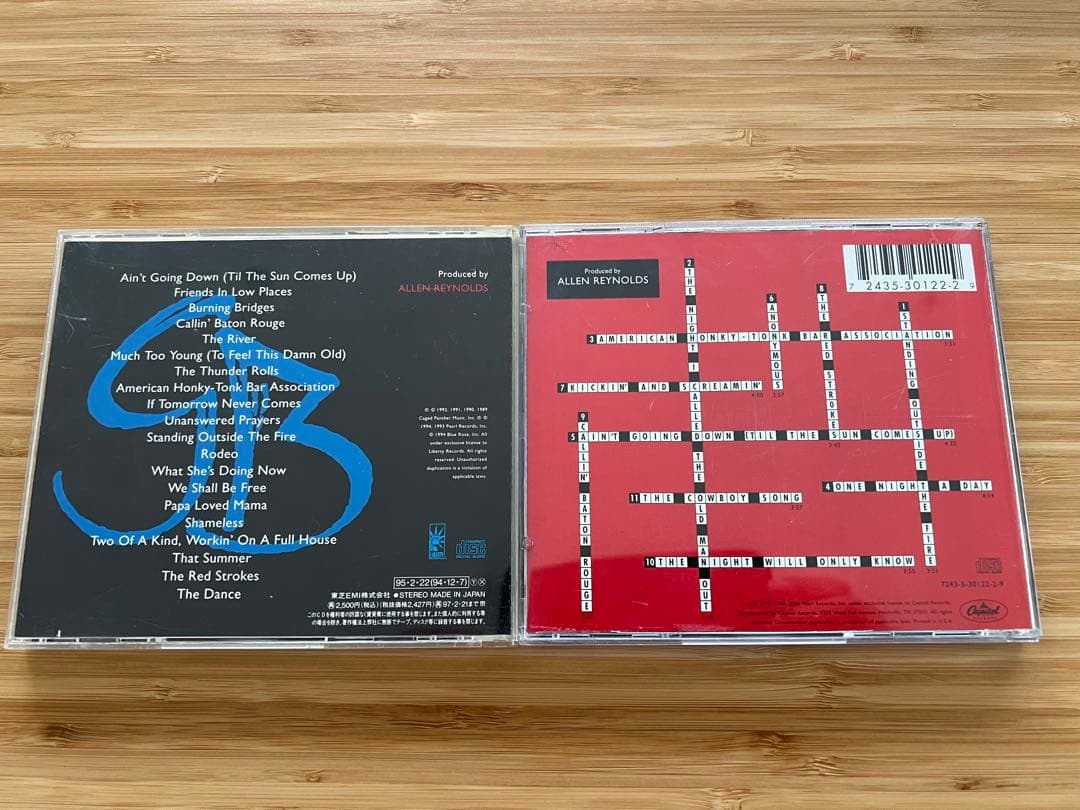 ガース・ブルックス 全盛期のCD 10枚