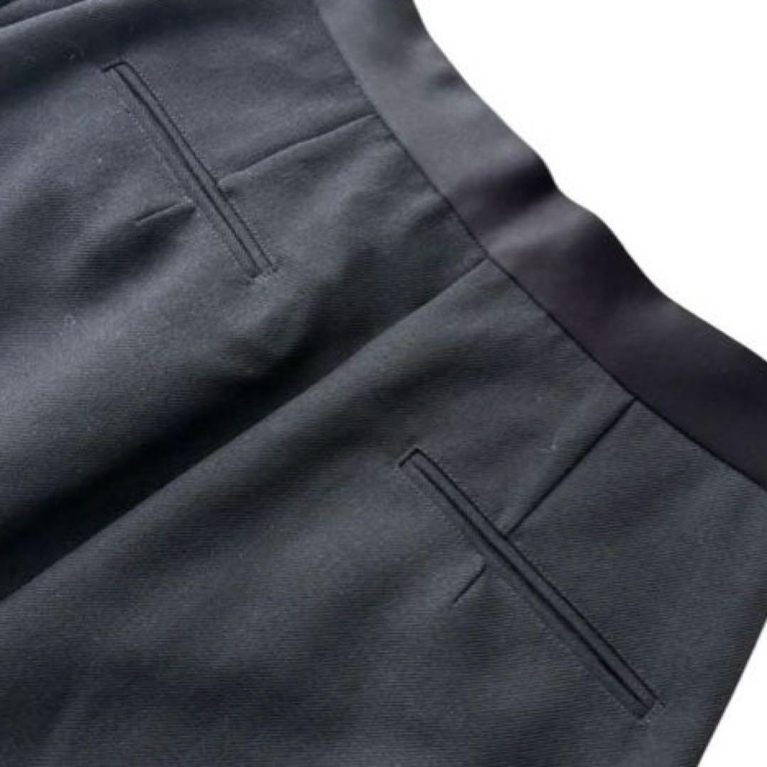 【新品未使用】 24AW サードマガジン タック スリットスカート Ｍ　ブラック