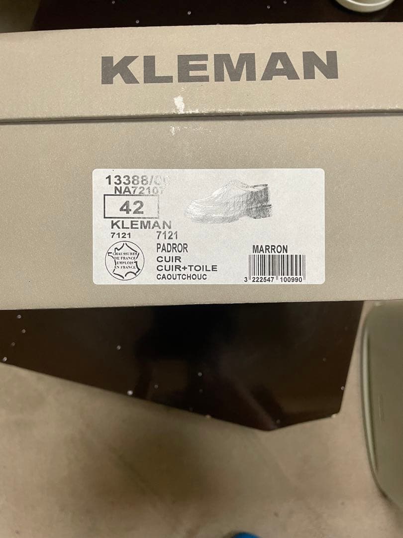 KLEMAN PADROR MARRON サイズ42