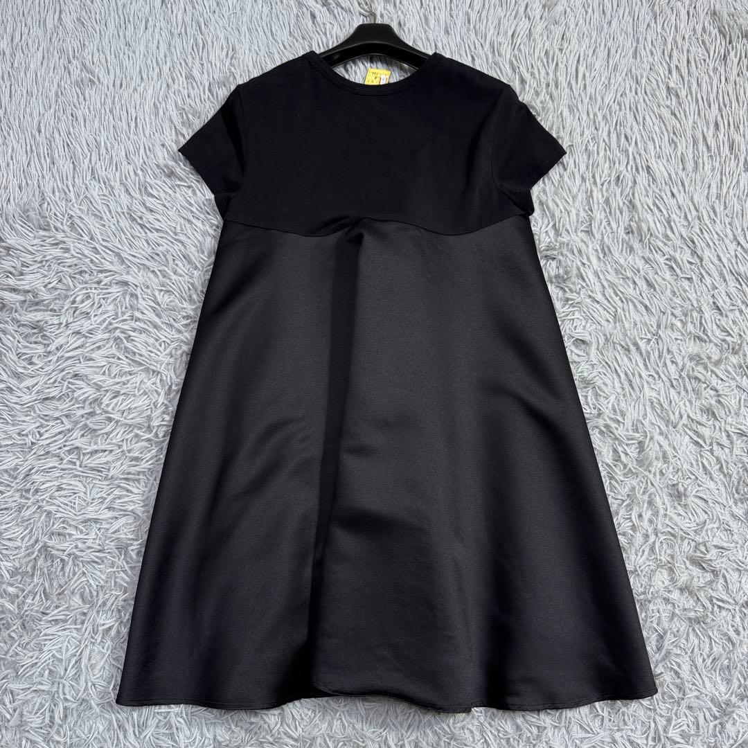 美品✨2021年 ヨーコチャン フレアカットソー チュニック サテン Tシャツ