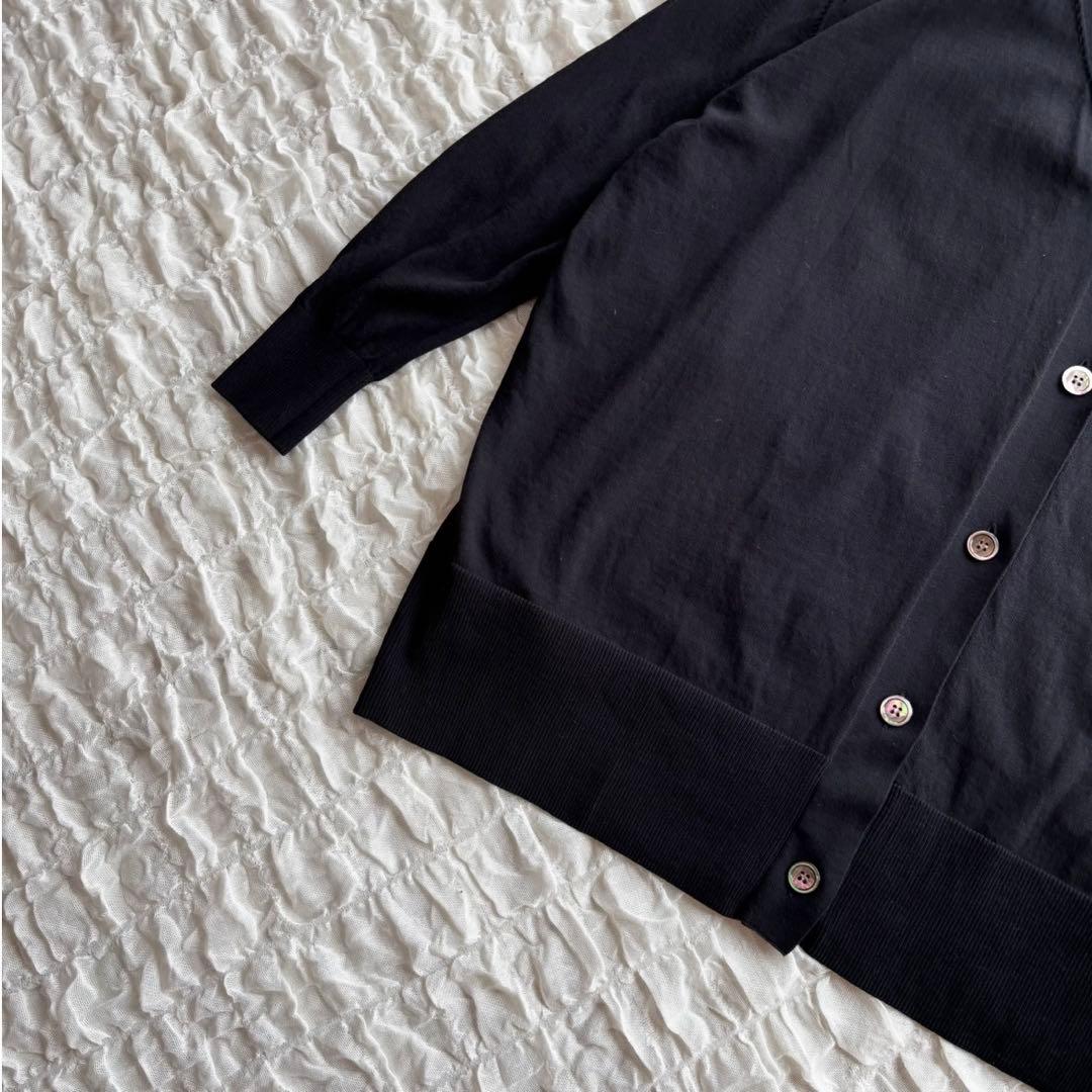 【美品】 スピックアンドスパン ICECOTTON オーバーサイズカーディガン