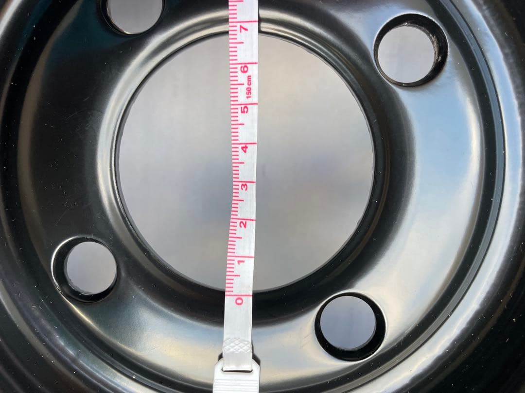 ★【新品】鉄チンホイール 13㌅×5.5J PCD100 オフセット±0 2本