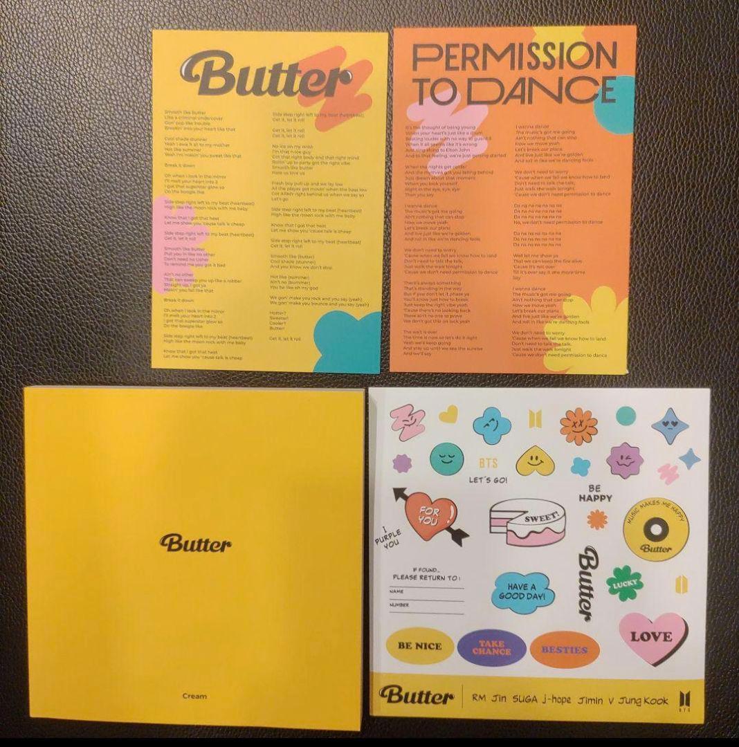 BTS 防弾少年団 Butter CD 直筆サイン入手困難　希少品