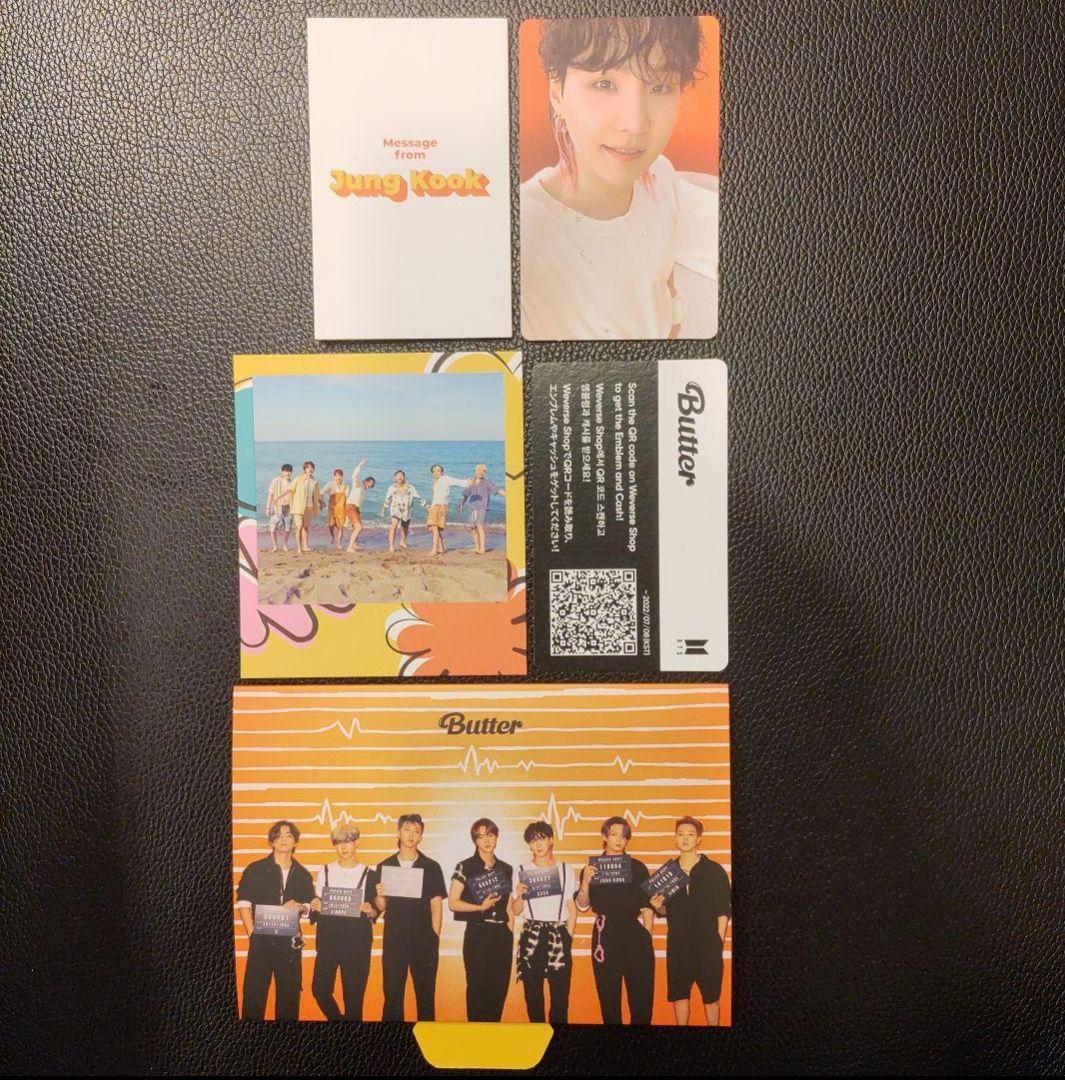 BTS 防弾少年団 Butter CD 直筆サイン入手困難　希少品