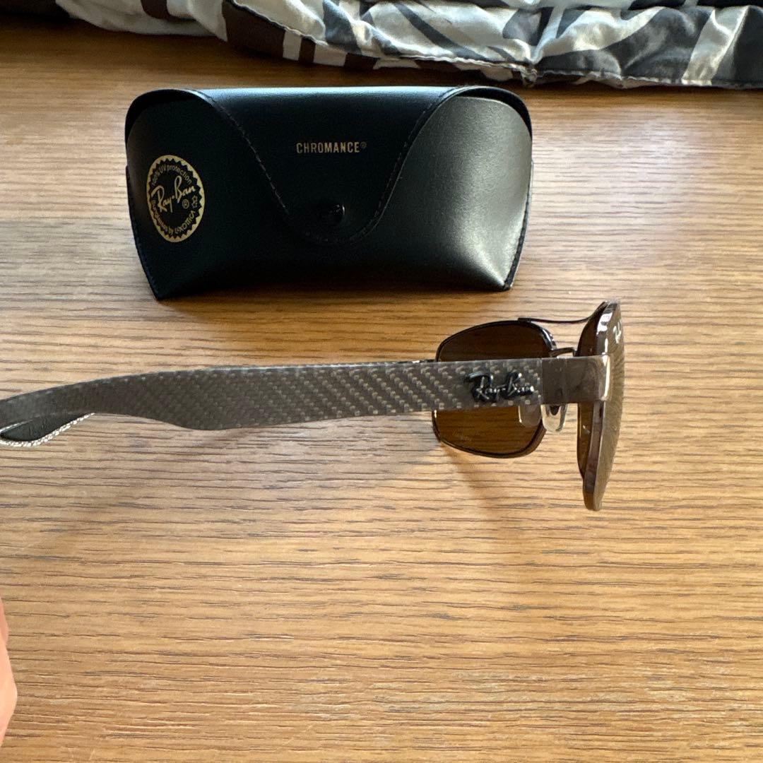 Ray-Ban Chromance サングラス ブラウンレンズ