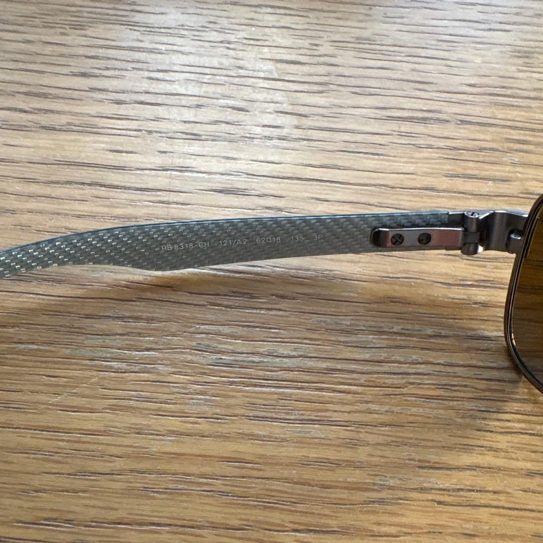 Ray-Ban Chromance サングラス ブラウンレンズ