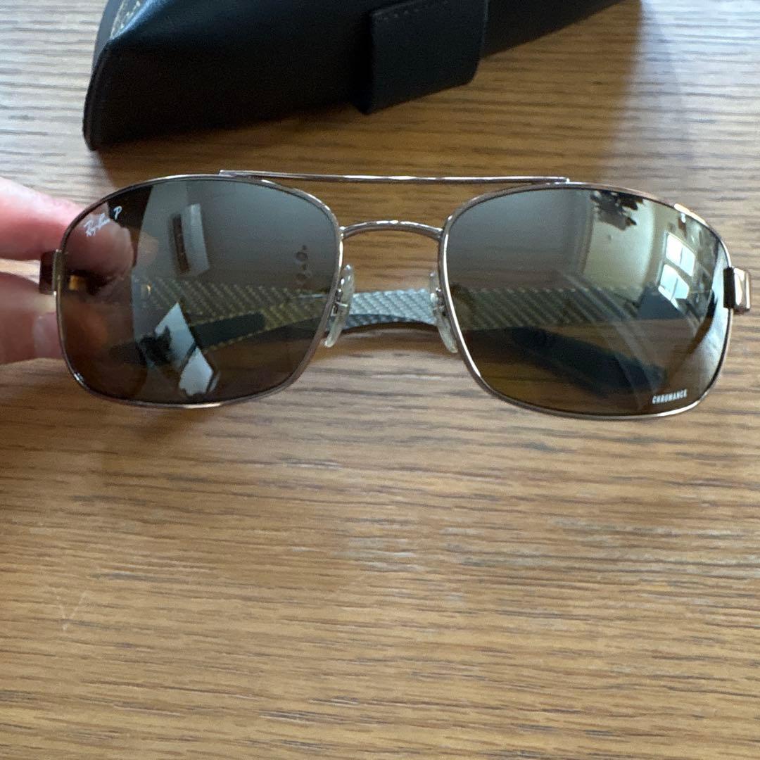 Ray-Ban Chromance サングラス ブラウンレンズ