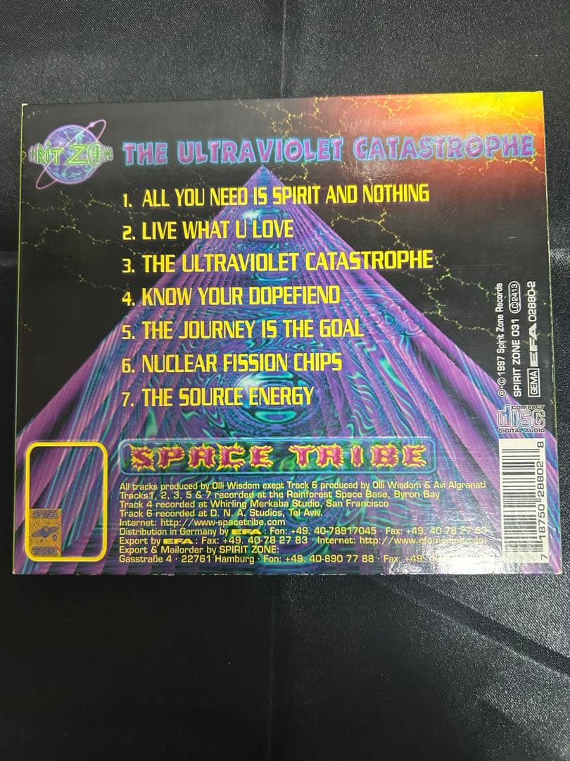 洋楽 SPACE TRIBE THE ULTRAVIOLET CATASTROPHE