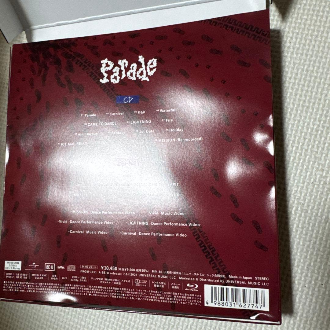 MAZZEL Parade MUZEUM盤 ブルーレイ