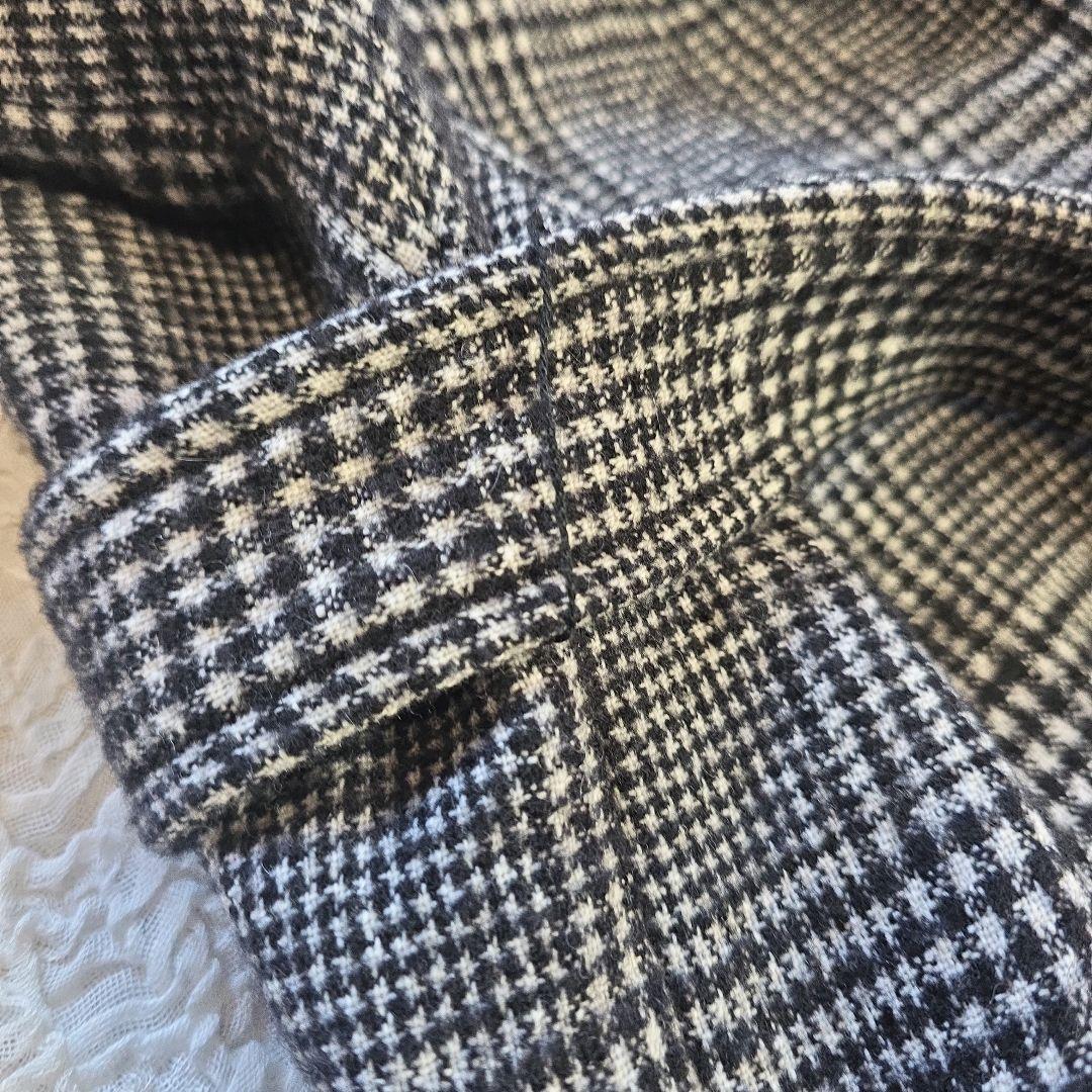 ZARA ザラ 千鳥格子 ロングコート ラップ マキシ丈 MANTECO ベルト