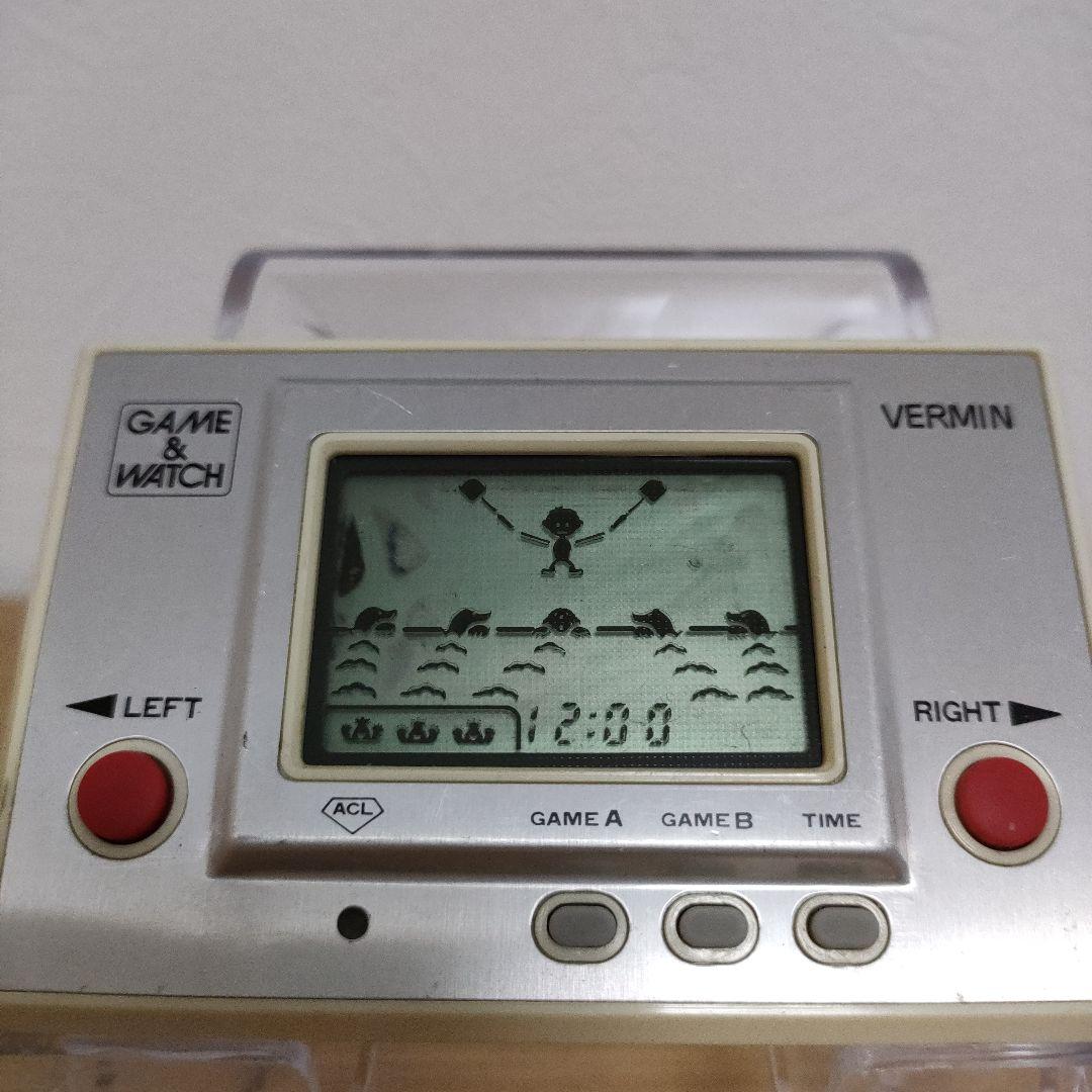 ゲーム＆ウォッチ　バーミン　任天堂　Nintendo　メンテナンス済み