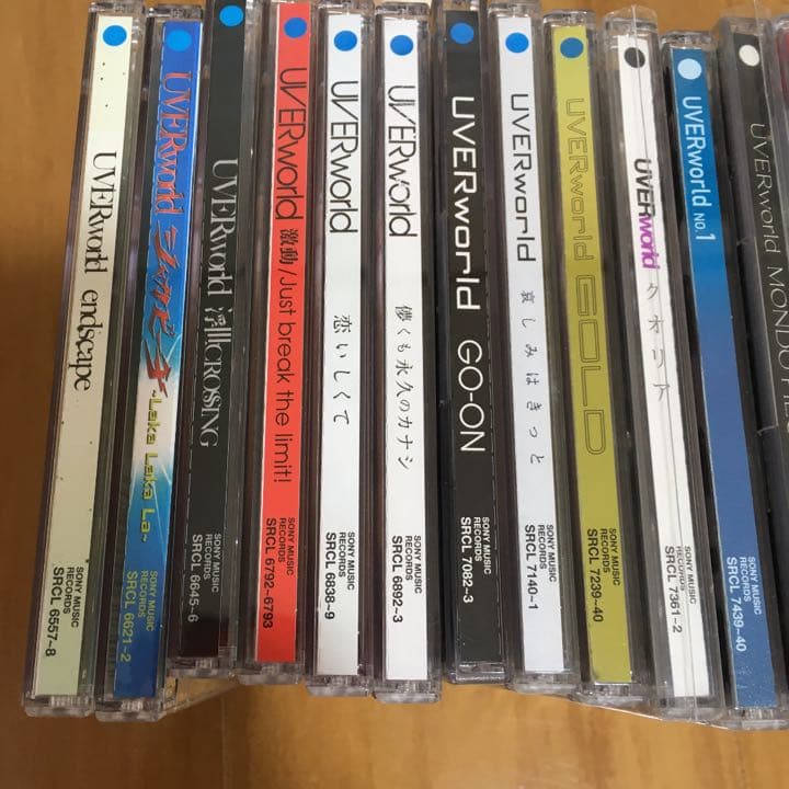 UVERworld シングルCD セット　初回生産限定盤