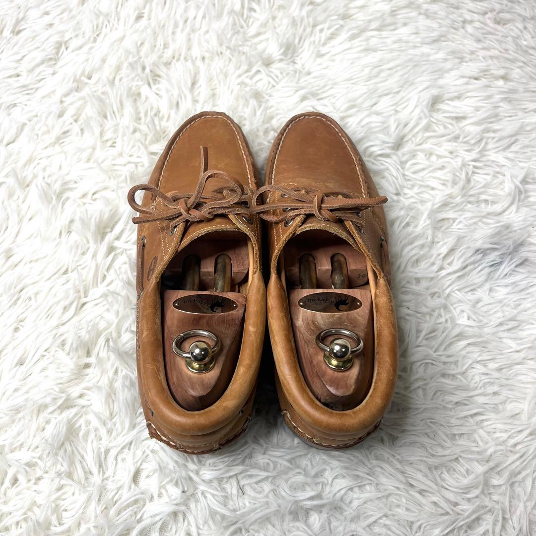 【美品】 Timberland 3eye スリーアイ 27cm デッキシューズ