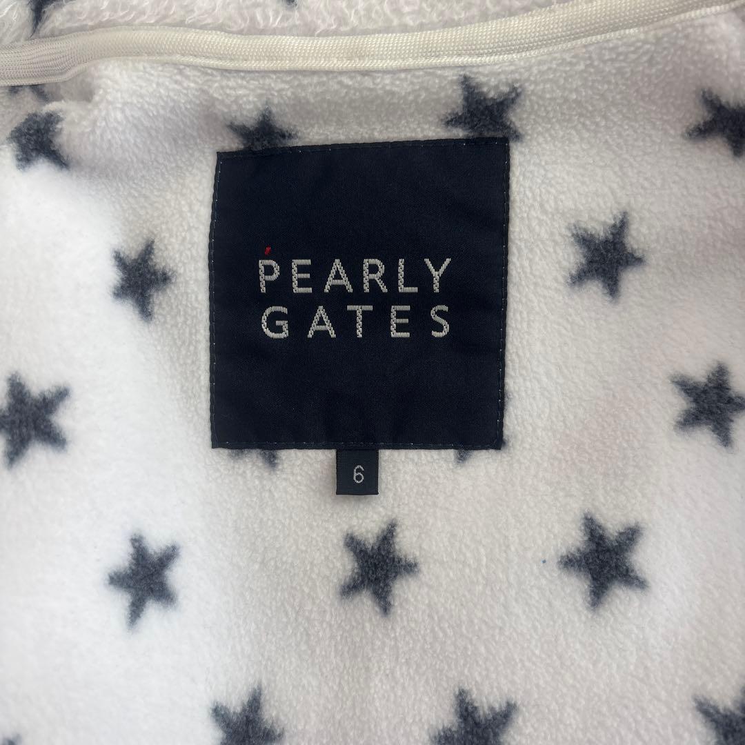 PEARLY GATES ホワイトアウター89 フリース付き