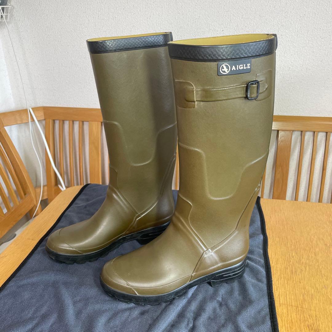さらに値下げしました　AIGLE ベニル ラバーブーツ 25.0cm