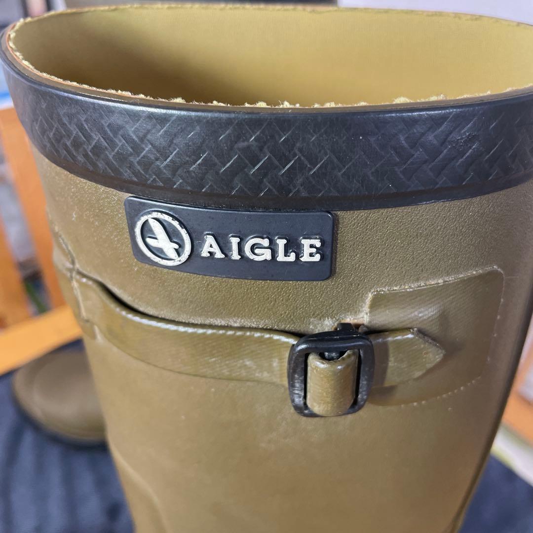 さらに値下げしました　AIGLE ベニル ラバーブーツ 25.0cm