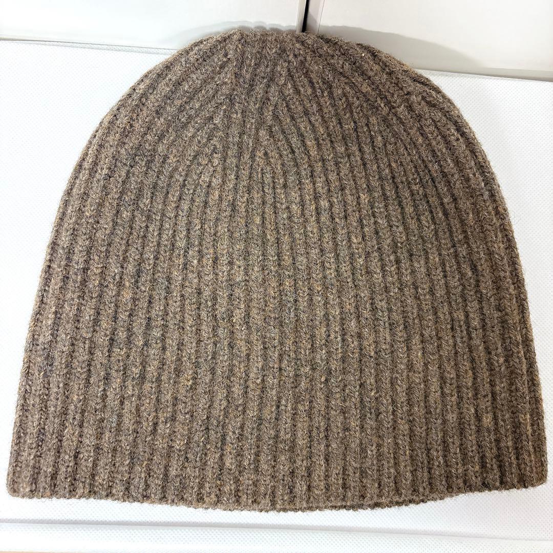 LEMAIRE ブラウン ビーニー 帽子 ルメール 新品 茶 ニット帽 希少