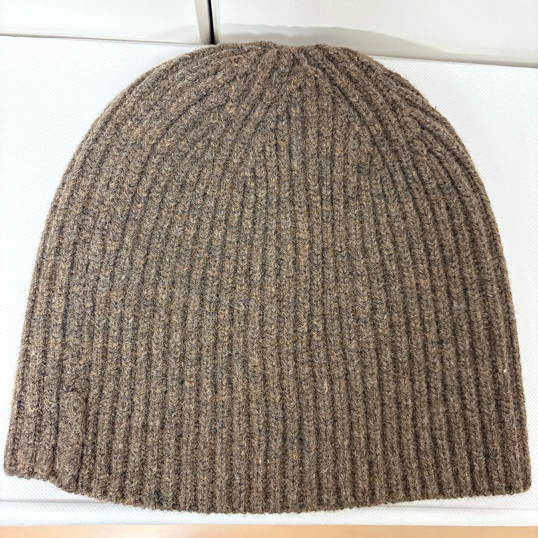 LEMAIRE ブラウン ビーニー 帽子 ルメール 新品 茶 ニット帽 希少
