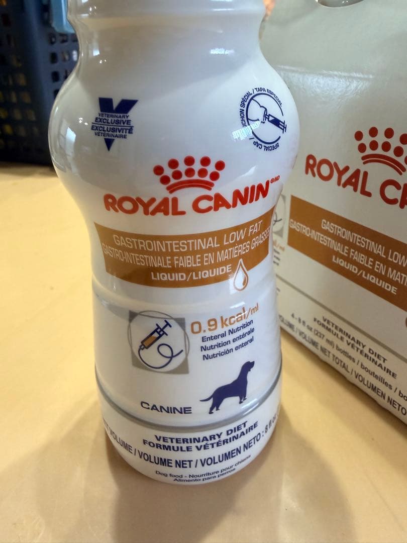 ロイヤルカナン 犬用 消化器サポート 低脂肪 リキッド(237ml×5本)