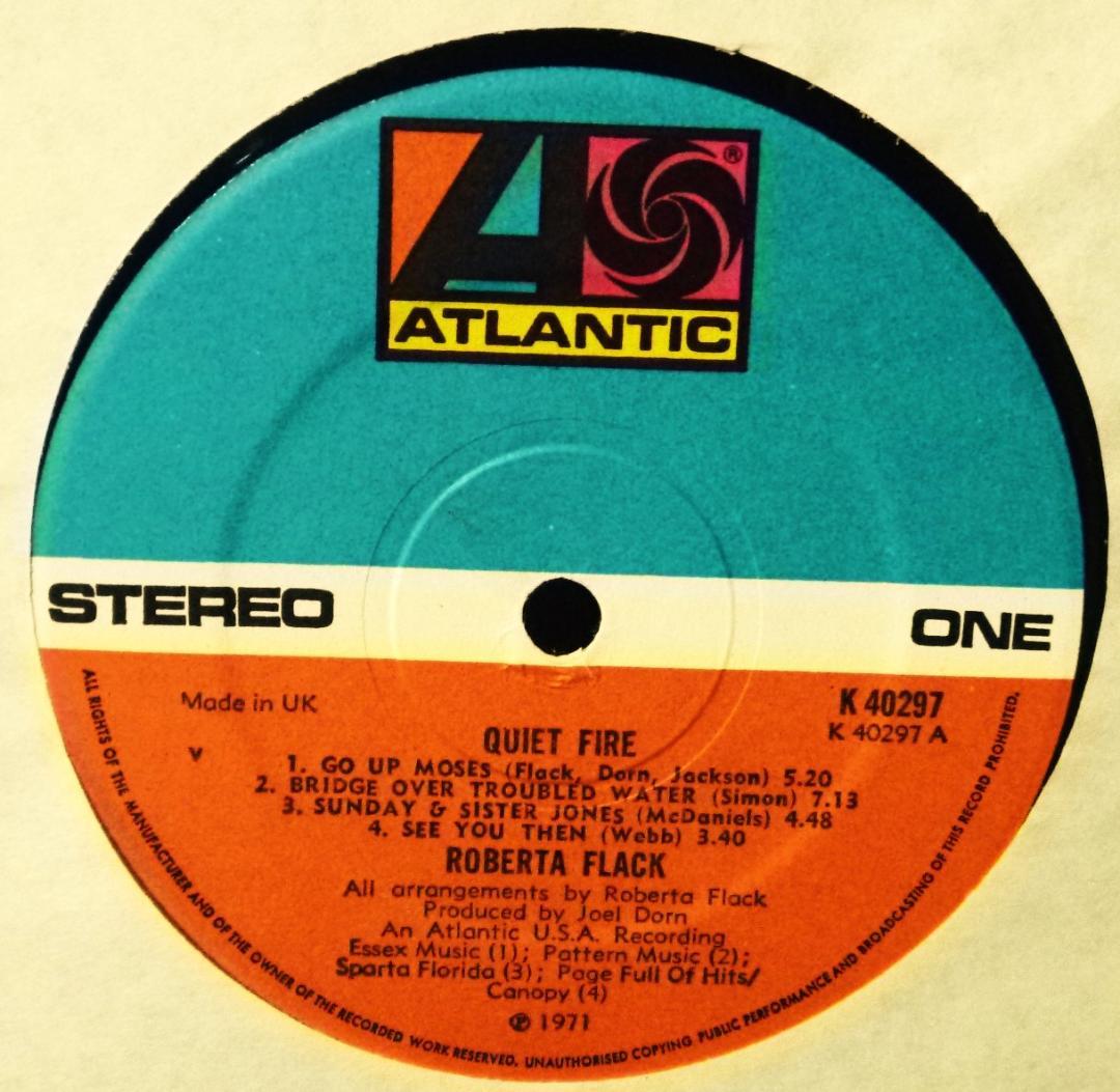 未使用 Roberta Flack - Quiet Fire / レコード