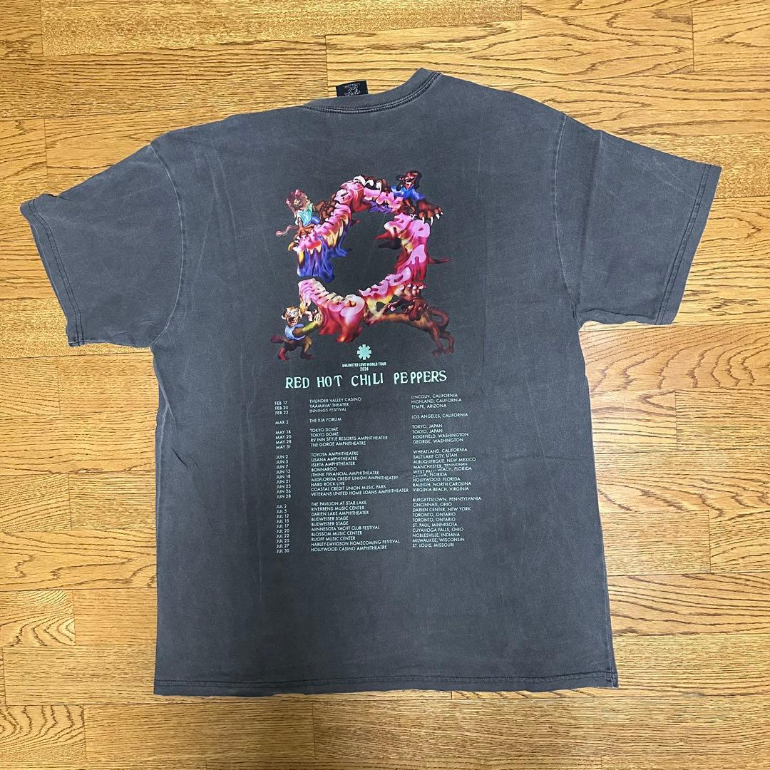 希少　RED HOT CHILI PEPPERS Tシャツ 2024　ツアー