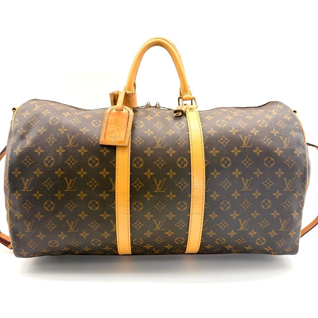 【美品・付属品】 VUITTON　キーポル55　ボストンバック　2way　大容量