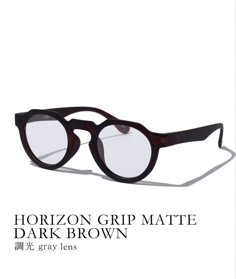 【jugaad14】HORIZON GRIP MATTE サングラス 伊達メガネ