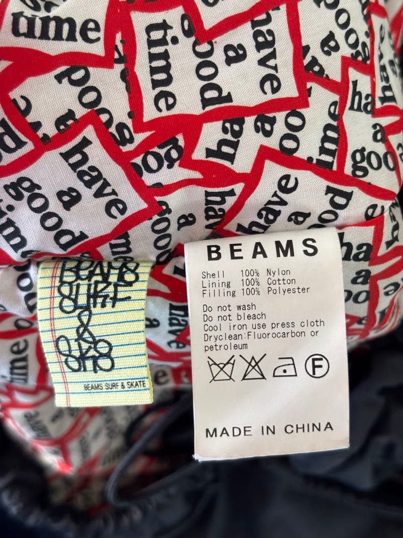 have a good time × beams ブラックブルゾン レア