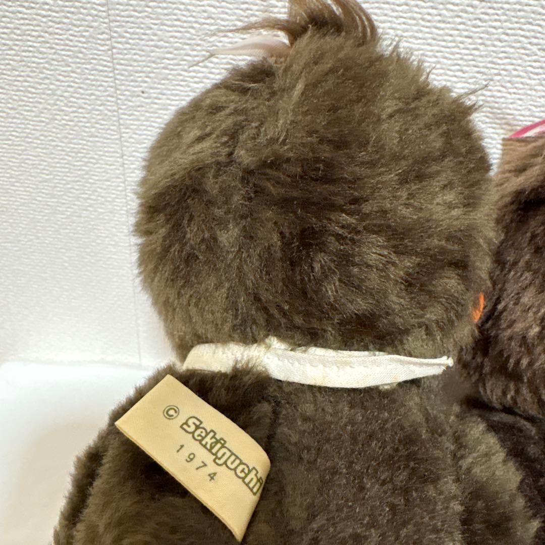昭和レトロ モンチッチ 当時物 4体セット 高さ20cm セキグチ