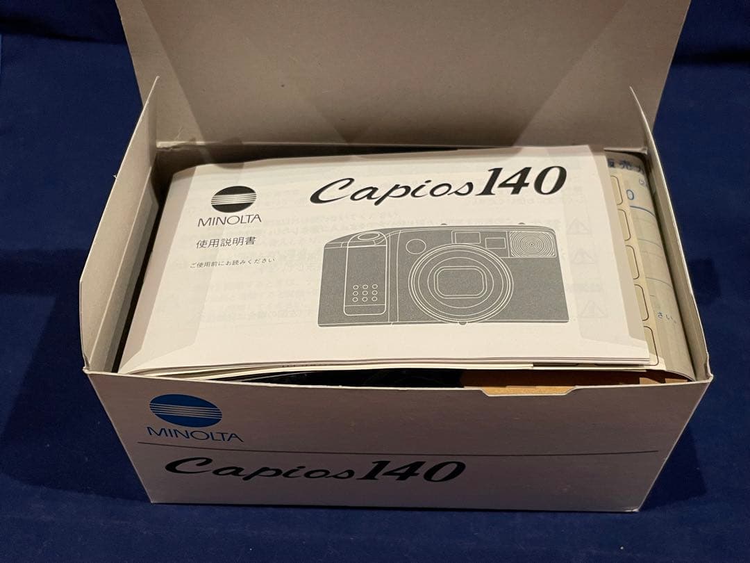 【新品】MINOLTA ミノルタ Capios  140 フィルムカメラ