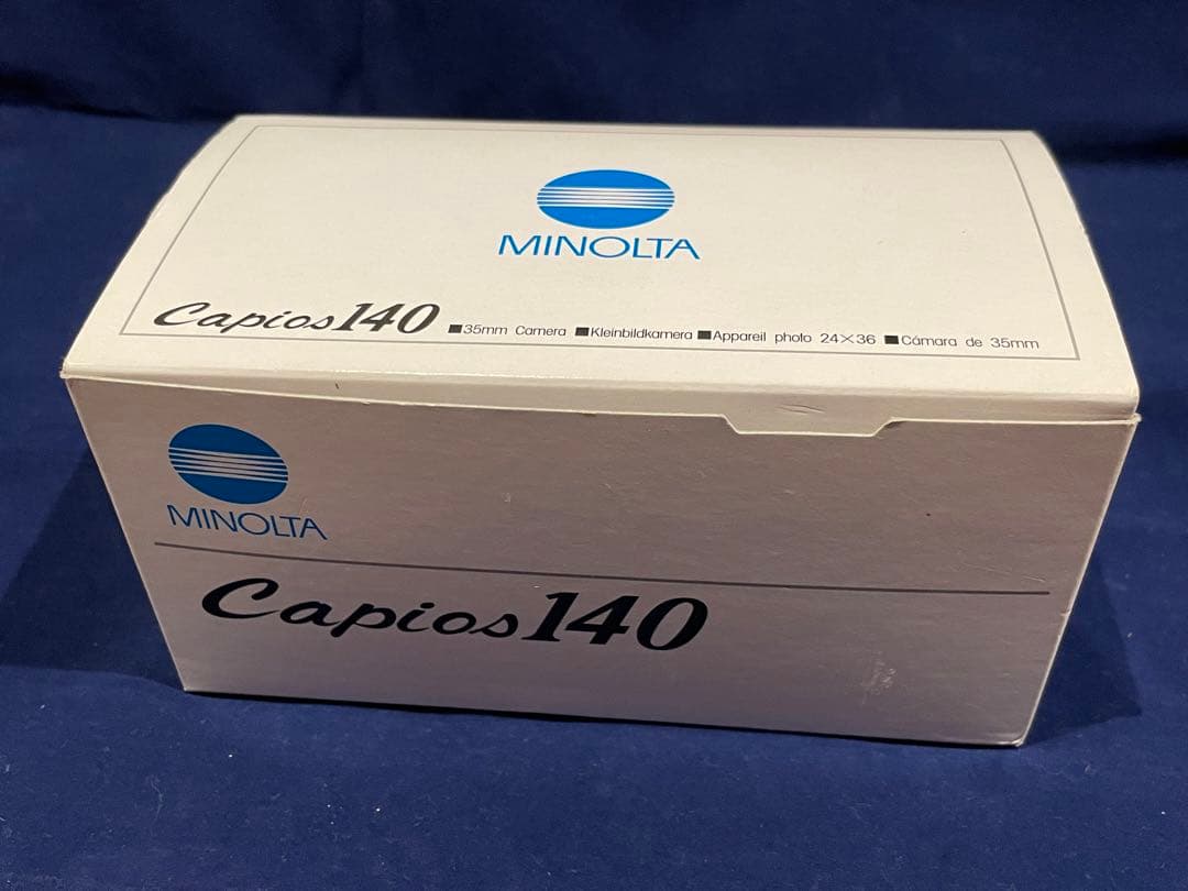 【新品】MINOLTA ミノルタ Capios  140 フィルムカメラ